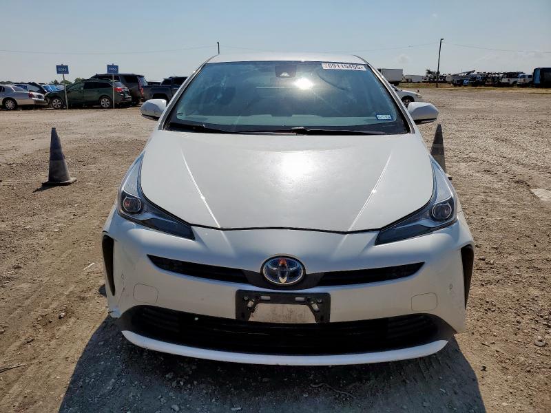 JTDKARFU1K3097828 - 2019 TOYOTA PRIUS Beyaz fotoğraf 5