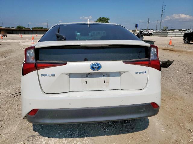 JTDKARFU1K3097828 - 2019 TOYOTA PRIUS Beyaz fotoğraf 6