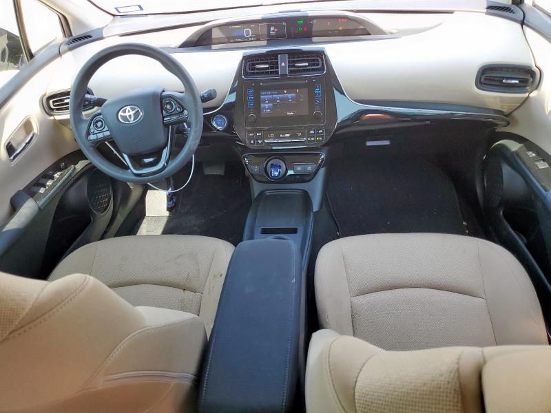 JTDKARFU1K3097828 - 2019 TOYOTA PRIUS Beyaz fotoğraf 8