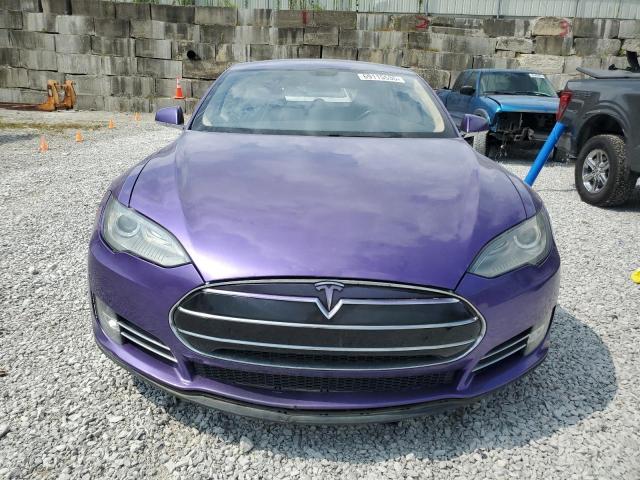 5YJSA1CN1DFP26444 - 2013 TESLA MODEL S Մանուշակագույն լուսանկար 5