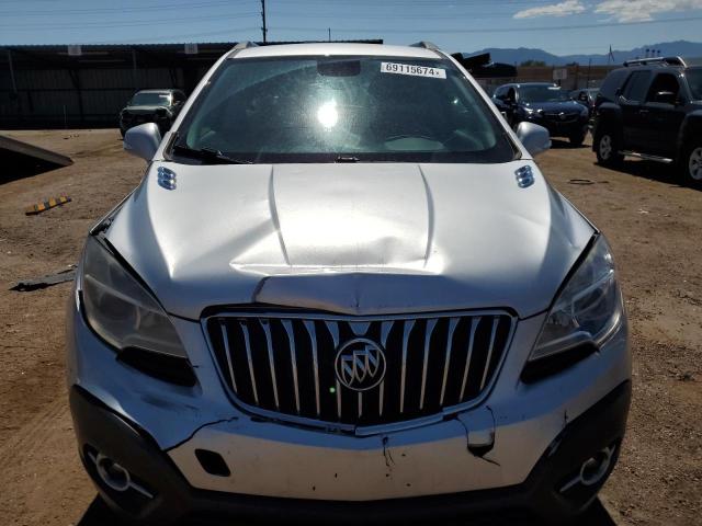 KL4CJGSB2FB065697 - 2015 BUICK ENCORE SILVER photo 5