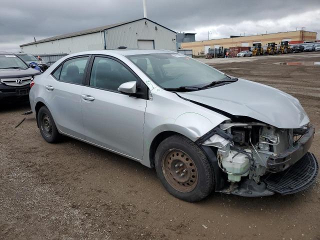 2T1BURHE9GC647952 - 2016 TOYOTA COROLLA L SILVER photo 4