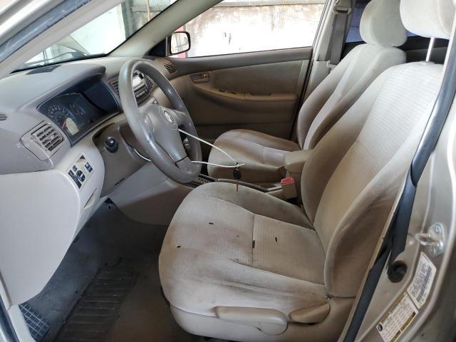 1NXBR32E97Z912889 - 2007 TOYOTA COROLLA CE ოქროსფერი ფოტო 7