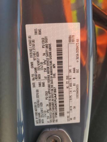 1FMCU0GN1PUA41867 - 2023 FORD ESCAPE ACTIVE Mavi foto 14