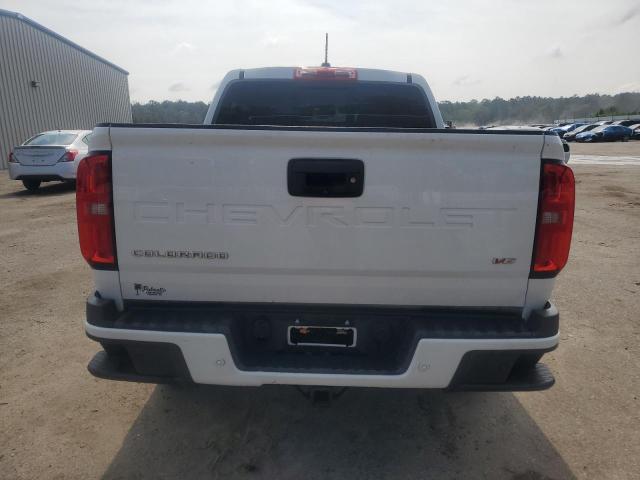 1GCGTDEN7M1233424 - 2021 CHEVROLET COLORADO Z71 WHITE photo 6