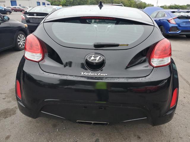 KMHTC6AD4HU317336 - 2017 HYUNDAI VELOSTER შავი ფოტო 6