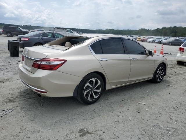 1HGCR3F89HA029599 - 2017 HONDA ACCORD EXL BEIGE photo 3