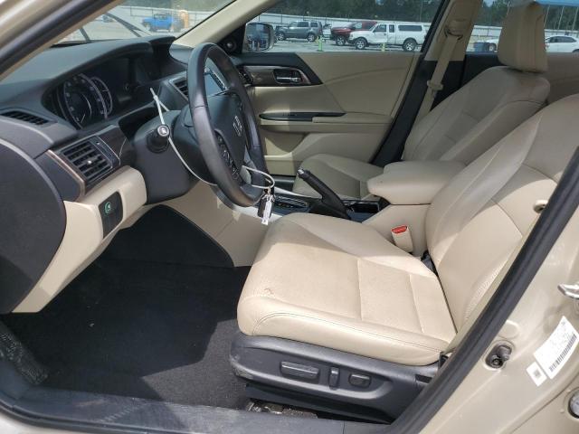 1HGCR3F89HA029599 - 2017 HONDA ACCORD EXL BEIGE photo 7