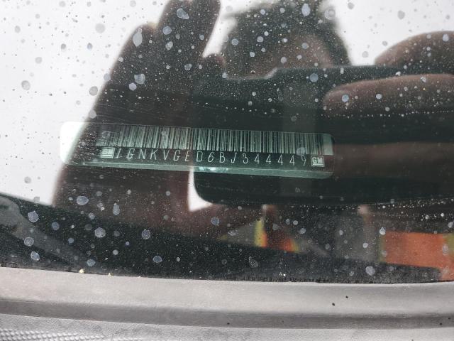 1GNKVGED6BJ344449 - 2011 CHEVROLET TRAVERSE LT BLACK photo 13