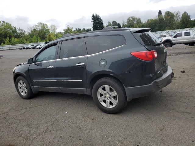 1GNKVGED6BJ344449 - 2011 CHEVROLET TRAVERSE LT BLACK photo 2