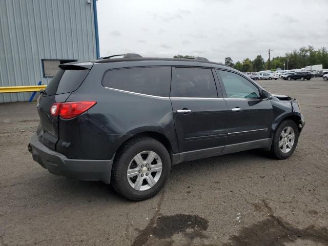 1GNKVGED6BJ344449 - 2011 CHEVROLET TRAVERSE LT BLACK photo 3