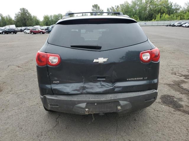 1GNKVGED6BJ344449 - 2011 CHEVROLET TRAVERSE LT BLACK photo 6