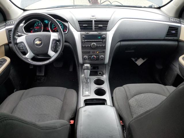 1GNKVGED6BJ344449 - 2011 CHEVROLET TRAVERSE LT BLACK photo 8