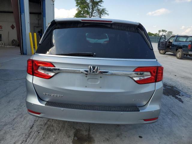 5FNRL6H9XLB047837 - 2020 HONDA ODYSSEY ELITE SILVER photo 6