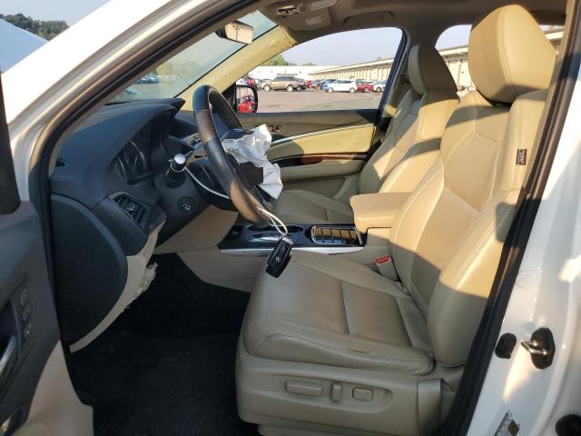 5J8YD3H56JL007495 - 2018 ACURA MDX TECHNOLOGY თეთრი ფოტო 7