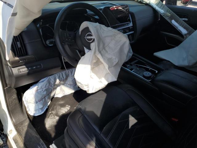 5N1DR3DJ6PC255770 - 2023 NISSAN PATHFINDER PLATINUM Biały zdjęcie 8