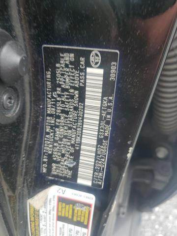 4T1BK3DB2BU430202 - 2011 TOYOTA AVALON BASE Negro foto 12