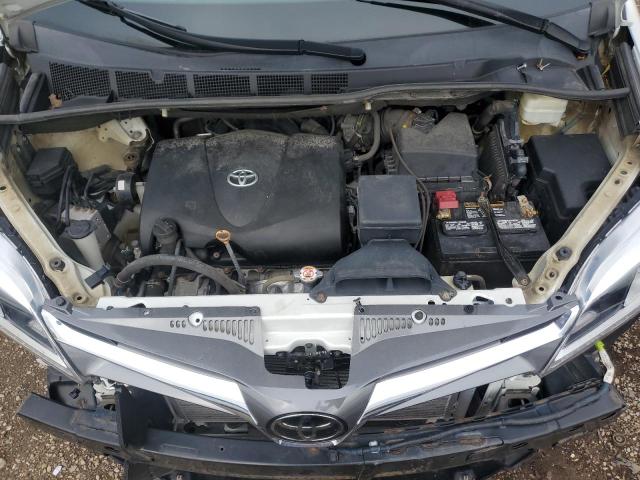 5TDDZ3DC4JS206630 - 2018 TOYOTA SIENNA XLE Weiß Foto 12