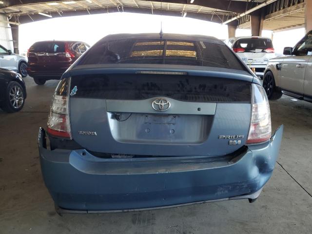 JTDKB20U240045058 - 2004 TOYOTA PRIUS BLUE photo 6