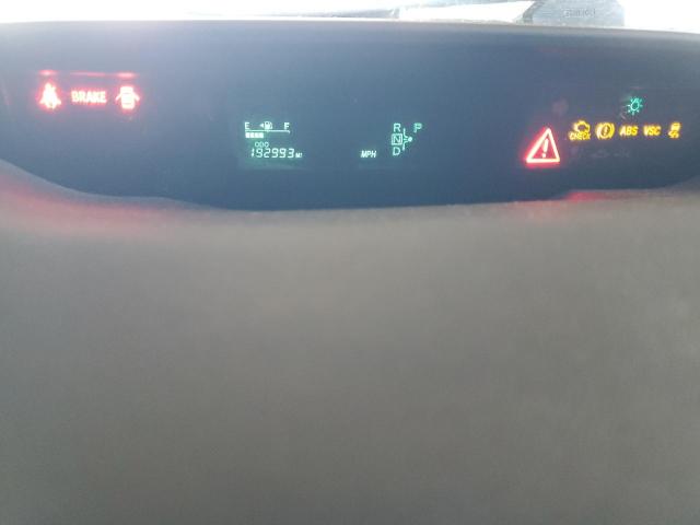 JTDKB20U240045058 - 2004 TOYOTA PRIUS BLUE photo 9