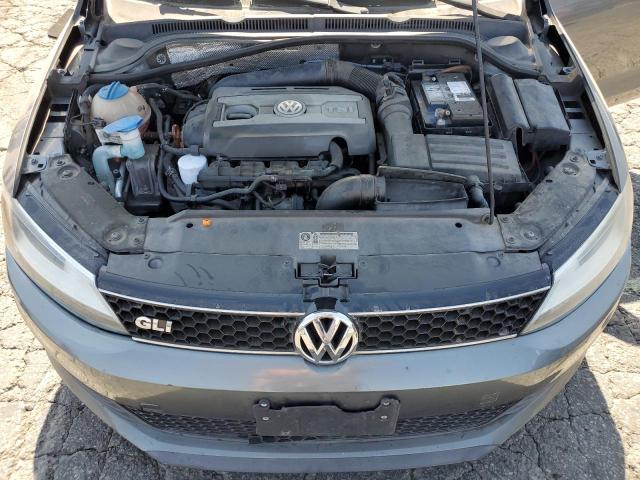 3VW5A7AJ8CM019896 - 2012 VOLKSWAGEN JETTA GLI GRAY photo 11