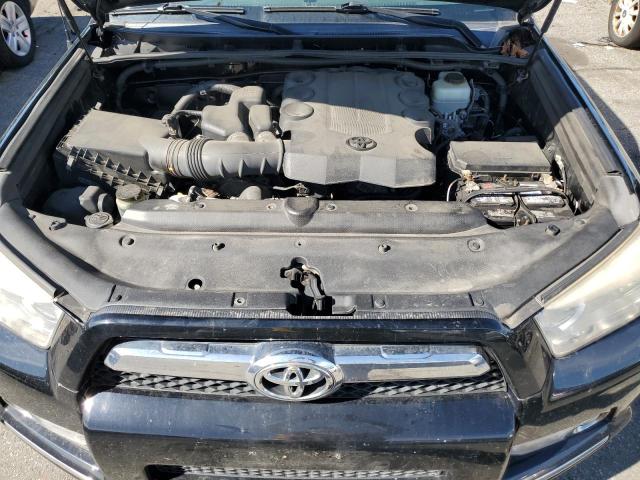 JTEBU5JR5D5121506 - 2013 TOYOTA 4RUNNER SR5 BLACK photo 12