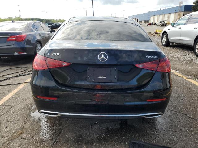 W1KAF4HB3SR243497 - 2025 MERCEDES-BENZ C 300 4MATIC BLACK photo 6