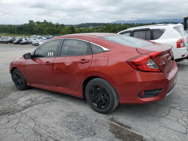 19XFC2F6XKE040069 - 2019 HONDA CIVIC LX ბურგუნდია ფოტო 2