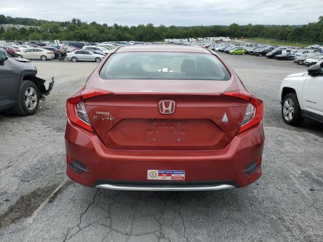 19XFC2F6XKE040069 - 2019 HONDA CIVIC LX ბურგუნდია ფოტო 6