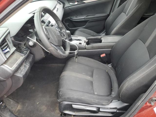19XFC2F6XKE040069 - 2019 HONDA CIVIC LX ბურგუნდია ფოტო 7