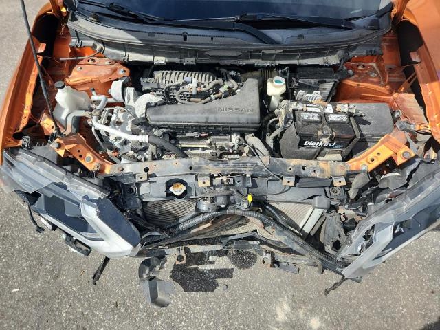 JN8AT2MT6HW133726 - 2017 NISSAN ROGUE S ORANGE photo 12