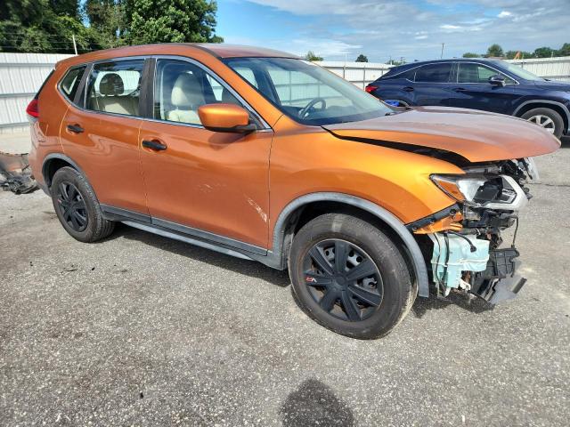 JN8AT2MT6HW133726 - 2017 NISSAN ROGUE S ORANGE photo 4