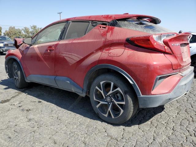 JTNKHMBX4M1101251 - 2021 TOYOTA C-HR XLE RED photo 2
