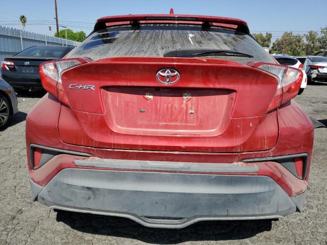 JTNKHMBX4M1101251 - 2021 TOYOTA C-HR XLE RED photo 6