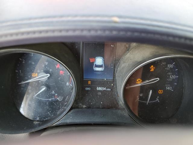 JTNKHMBX4M1101251 - 2021 TOYOTA C-HR XLE RED photo 9