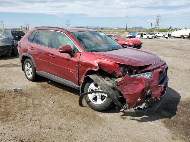 4T3RWRFVXLU004506 - 2020 TOYOTA RAV4 XLE RED photo 4