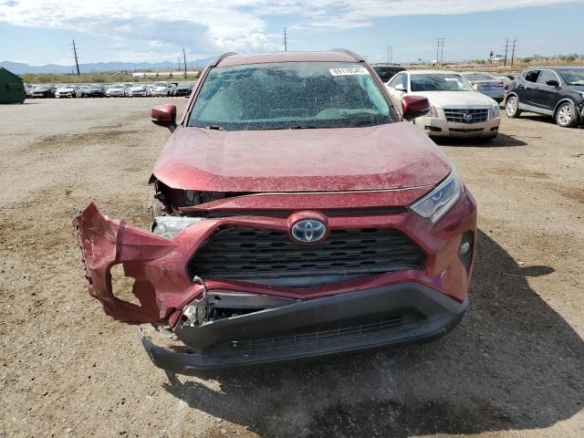 4T3RWRFVXLU004506 - 2020 TOYOTA RAV4 XLE RED photo 5