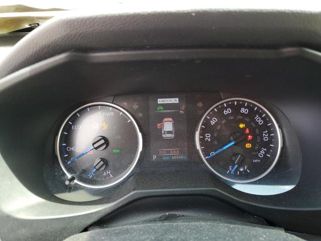 4T3RWRFVXLU004506 - 2020 TOYOTA RAV4 XLE RED photo 9