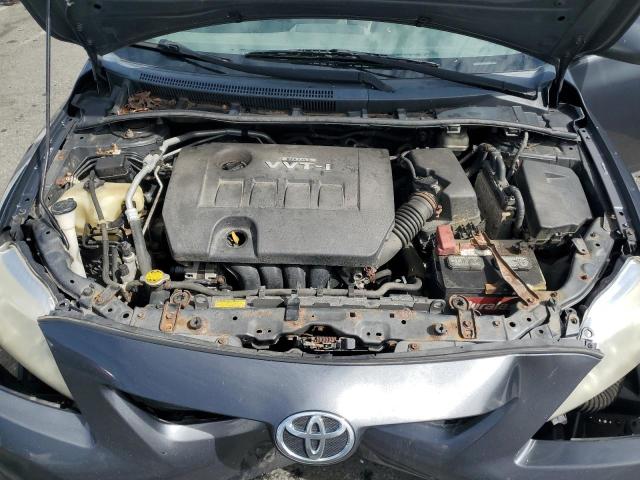 2T1BU4EE5AC525765 - 2010 TOYOTA COROLLA BASE 灰色 照片 11