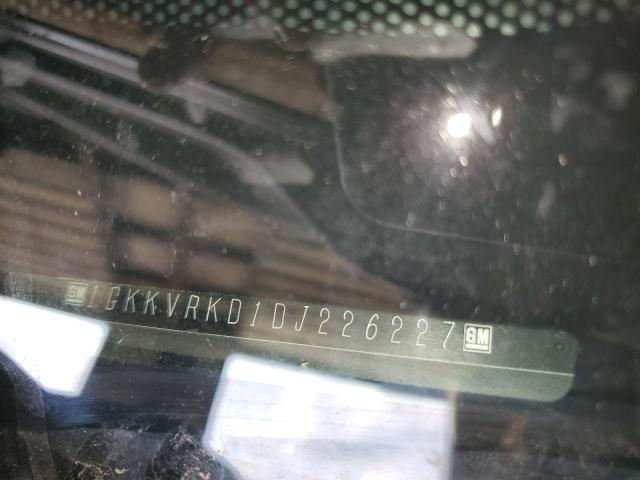 1GKKVRKD1DJ226227 - 2013 GMC ACADIA SLT-1 BLACK photo 13