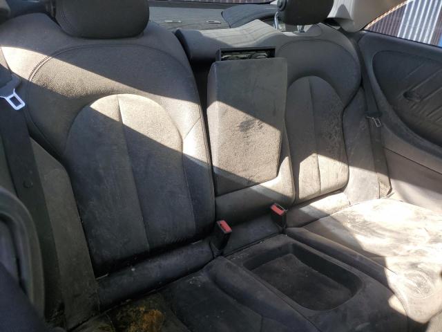 WDBTJ56J66F175784 - 2006 MERCEDES-BENZ CLK 350 შავი ფოტო 10