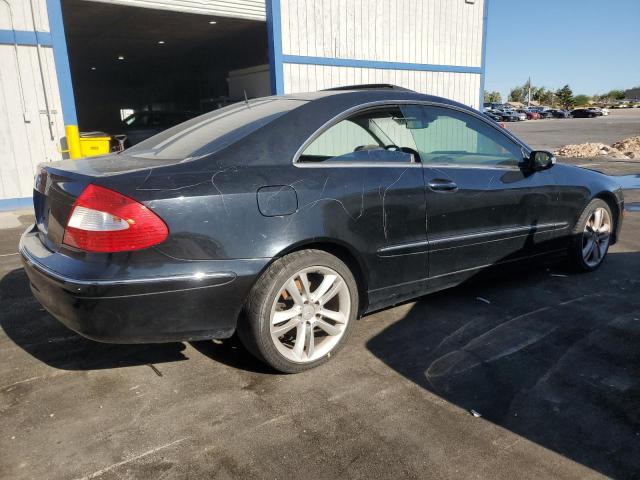 WDBTJ56J66F175784 - 2006 MERCEDES-BENZ CLK 350 შავი ფოტო 3