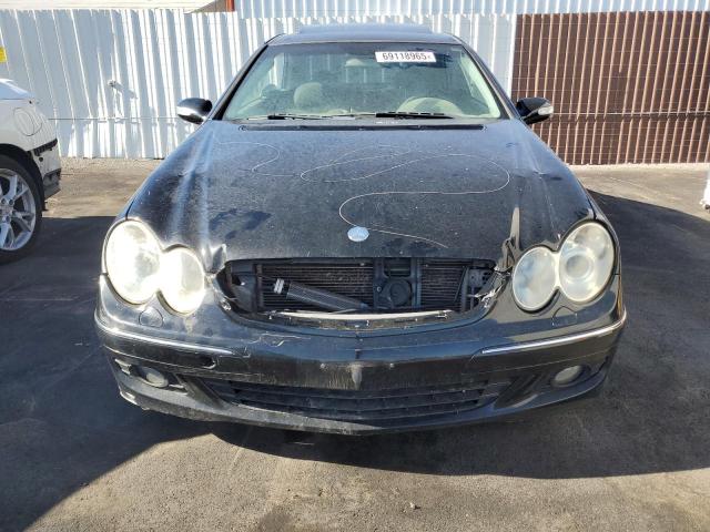 WDBTJ56J66F175784 - 2006 MERCEDES-BENZ CLK 350 შავი ფოტო 5