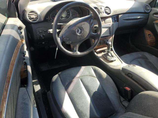 WDBTJ56J66F175784 - 2006 MERCEDES-BENZ CLK 350 შავი ფოტო 8