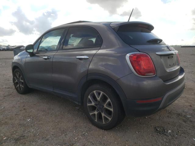 ZFBCFXCT1GP389438 - 2016 FIAT 500X TREKKING GRAY photo 2