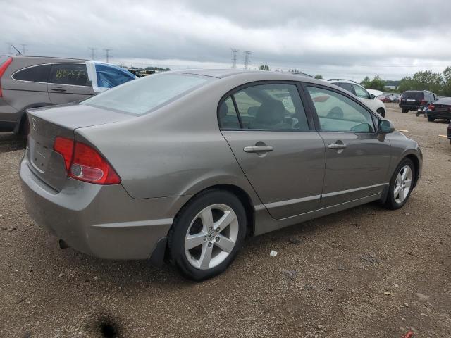 1HGFA16868L084508 - 2008 HONDA CIVIC EX GRAY photo 3