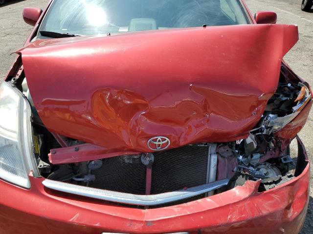 JTDKB20U683296637 - 2008 TOYOTA PRIUS RED photo 11