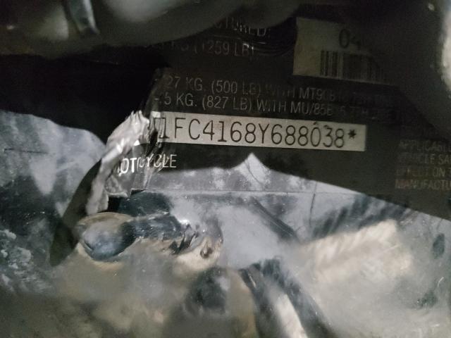 1HD1FC4168Y688038 - 2008 HARLEY-DAVIDSON FLHTCUI 蓝色 照片 10