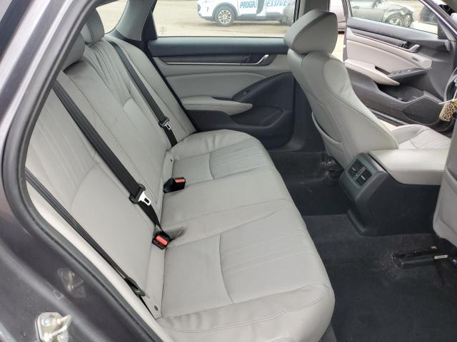 1HGCV1F58JA142648 - 2018 HONDA ACCORD EXL GRAY photo 10