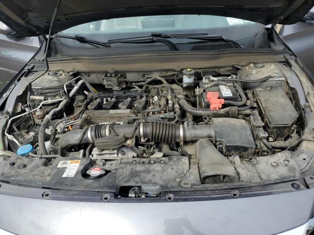 1HGCV1F58JA142648 - 2018 HONDA ACCORD EXL GRAY photo 11